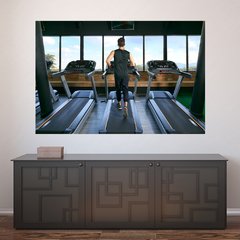 Painel Adesivo de Parede - Fitness - Academia - 989pn
