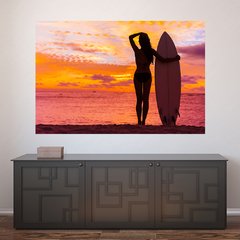 Painel Adesivo de Parede - Surf - Surfista - 991pn