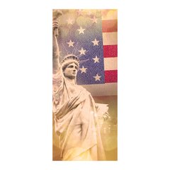 Adesivo Decorativo de Porta - Estados Unidos - 992cnpt na internet