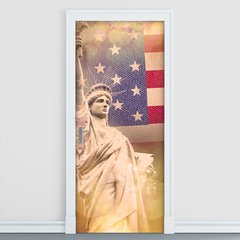 Adesivo Decorativo de Porta - Estados Unidos - 992cnpt