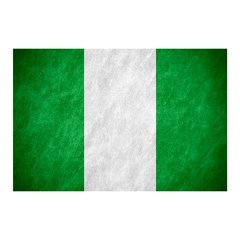 Painel Adesivo de Parede - Bandeira Nigéria - 996pn - comprar online