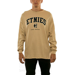 ETNIES COLLEGE PULL TEE (TSHETN011)