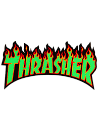 STICKER THRASHER FLAMES XL (STITHR001) en internet