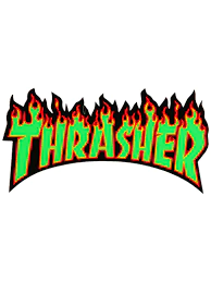 STICKER THRASHER FLAMES XL (STITHR001) en internet