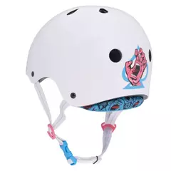 CASCO PROTEC LOW PRO SANTA CRUZ SIGNATURE GLOSS WHITE (HELPRO036) - Faction