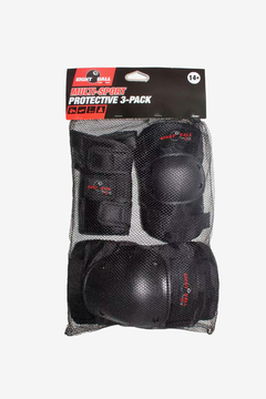 SET DE PROTECCIONES EIGHT BALL BLACK (PAD8BAL002) - tienda online