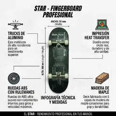 FINGER BOARD HENGH KANG START SKULL (FINHEN002) - comprar online