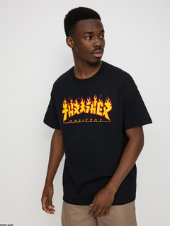 THRASHER GODZILLA FLAME TEE (TSHTHR051)