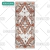 ALFOMBRA VINILICA PERSA TIERRA - tienda online