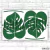 PLANCHA MONSTERA - comprar online