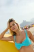 BIKINI SASHA TEXTURA BLUE CURACAO - comprar online