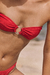 BIKINI PALMA ROJO METALIZADO - tienda online