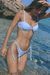 BIKINI TROPICAL CELESTE - tienda online