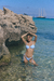 BIKINI TROPICAL CELESTE - tienda online