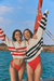 SWEATER CALIFORNIA RAYAS ROJO