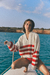 SWEATER CALIFORNIA RAYAS ROJO