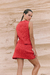 POLLERA BABY ROJO - comprar online