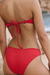 BIKINI JAPON TEXTURA ROJO - comprar online