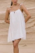 VESTIDO VOLADO BLONDIE BLANCO - ITA BKNS