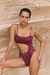 ENTERO MACEIO SHINE BORDO - comprar online