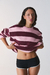 PRE-ORDER – BUZO OVER RAYAS ROSA Y BORDO on internet