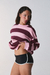 PRE-ORDER – BUZO OVER RAYAS ROSA Y BORDO