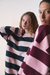 PRE-ORDER – BUZO OVER RAYAS ROSA Y MARINO
