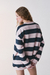 PRE-ORDER – BUZO OVER RAYAS ROSA Y MARINO on internet