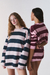 PRE-ORDER – BUZO OVER RAYAS ROSA Y BORDO on internet