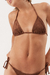 BIKINI PUNTA TEXTURA CHOCOLATE - comprar online