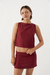 TOP BLONDIE BORDO - tienda online