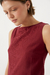 TOP BLONDIE BORDO - comprar online