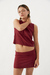 TOP BLONDIE BORDO - tienda online