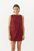 VESTIDO BLONDIE BORDO - comprar online