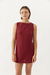 VESTIDO BLONDIE BORDO