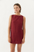 VESTIDO BLONDIE BORDO - comprar online