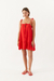 VESTIDO VOLADO BLONDIE ROJO - online store