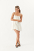 VESTIDO VOLADO BLONDIE BLANCO - ITA BKNS