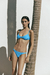 BIKINI PARATY TEXTURA TURQUESA en internet