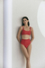Imagen de BIKINI AREIA TEXTURA ROJO