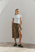POLLERA NUDO ANIMAL PRINT - comprar online