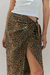 Imagen de POLLERA NUDO ANIMAL PRINT