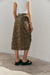 POLLERA NUDO ANIMAL PRINT - ITA BKNS