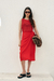 POLLERA NUDO ROJO - ITA BKNS