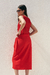 POLLERA NUDO ROJO - ITA BKNS