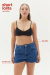 SHORT LOLITA MID RISE DARK BLUE - tienda online