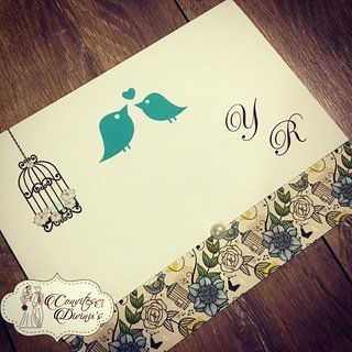 P34 Pérola - Convites de Casamentos, Bodas, Noivado - Convites Divinu's