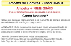 1 Amostra Linha Divinus - DV402V-DV403V-DV404V - Perolado- Escolha a arte interna