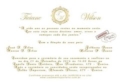 E36 - Express - Rápido 7 dias úteis - (Somente Convite) - Convites de Casamentos, Bodas, Noivado, Aniversários, Formaturas