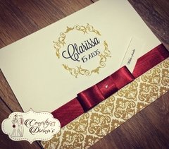 C04 Supreme - Convites de Casamentos, Bodas, Noivado, Aniversários, 15 anos, Formatura